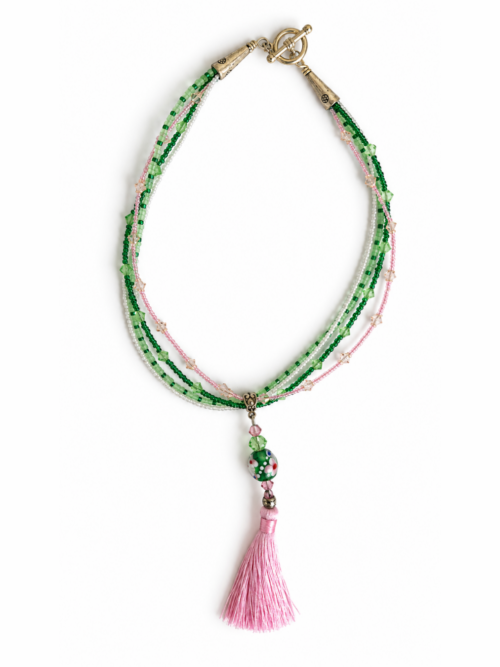 Enchanted Garden Tassel Necklace Enchanted Garden Tassel Necklace