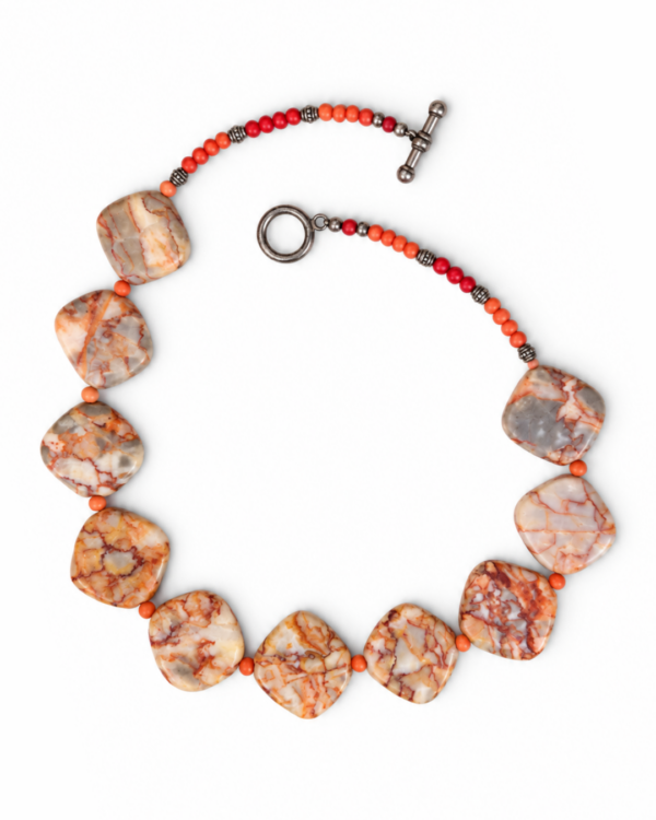 Peach Sunset Necklace Peach Sunset Necklace